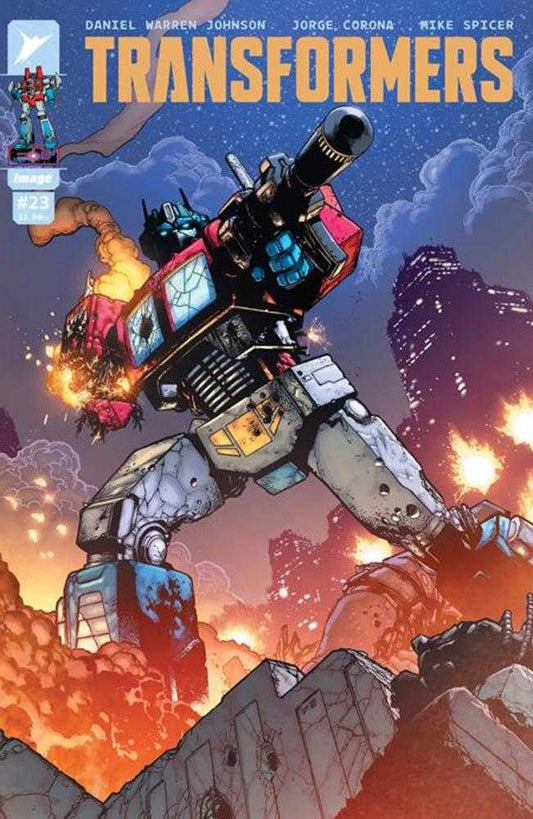 Transformers #23 Cover D Doug Mahnke & David Baron 1:25 Variant