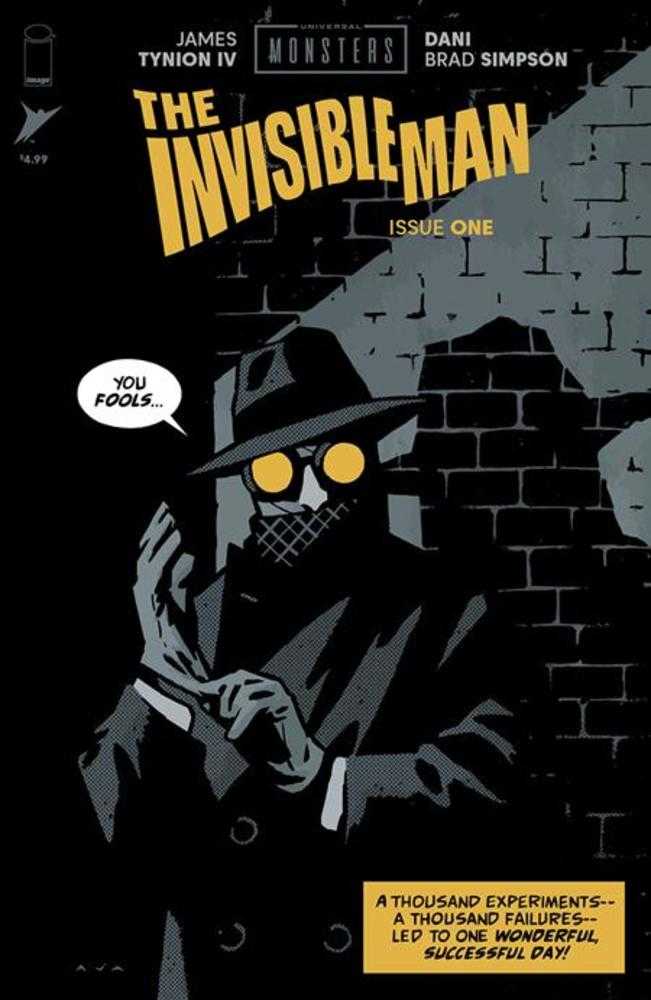 Universal Monsters The Invisible Man #1 (Of 4) Cover C David Aja 1:10 Pulp Variant