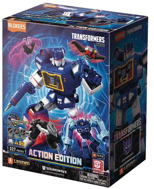 Blokees Transformers Action Edition Soundwave 8 In Model Kit