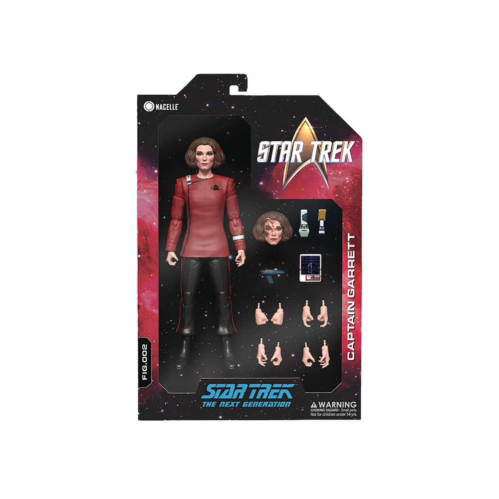 Star Trek The Next Gen Yesterdays Enterprise Cpt Garrett Action Figure