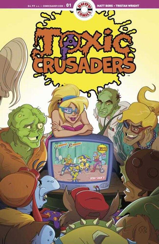 Toxic Crusaders #1 (Of 5) Cover C 5 Copy Retroware Game Art Unlock Variant (Mature)