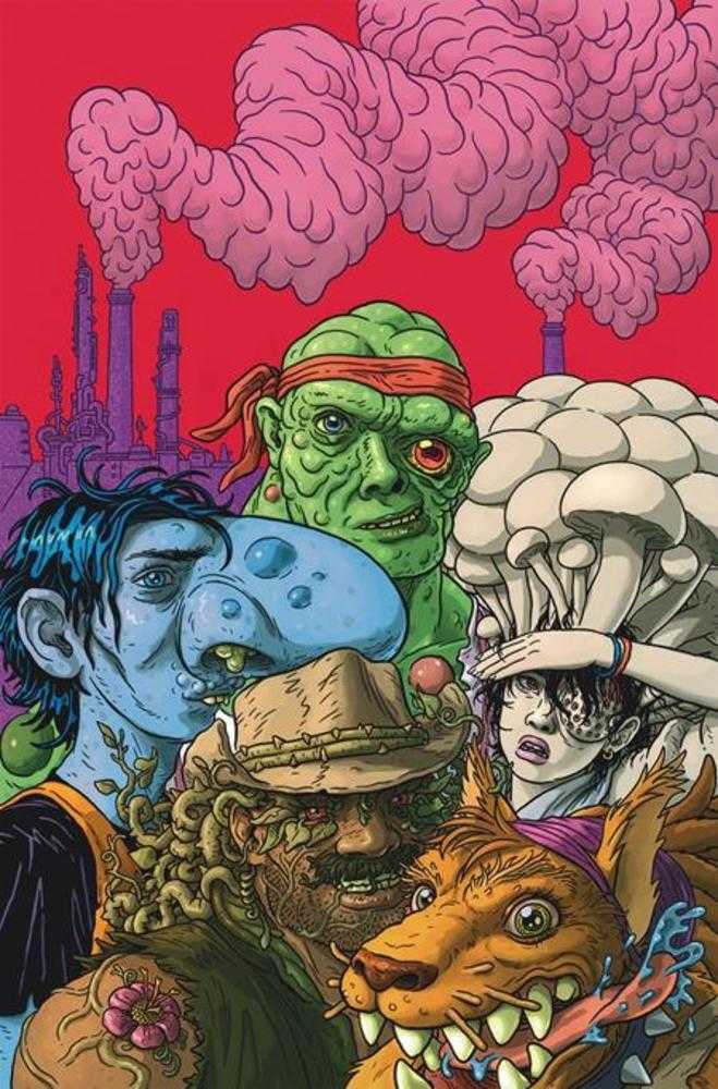 Toxic Crusaders #1 (Of 5) Cover D Tristan Wright Exclusive Trading Card By Matt Bors Variant (Mature)