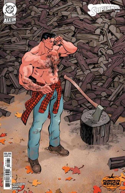 Superman #30 Cover E Tom Reilly Pumpkin Spicy Card Stock Variant