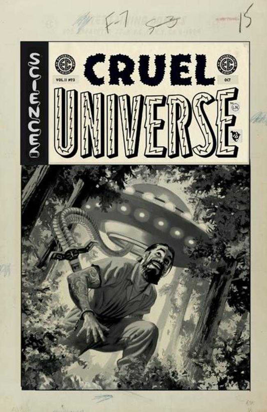 EC Cruel Universe 2 #3 (Of 12) Cover D Greg Smallwood B&W 1:20 Artist Edition Variant