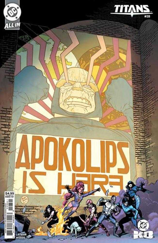 Titans #28 Cover B Brad Walker Card Stock Variant (DC K.O.)