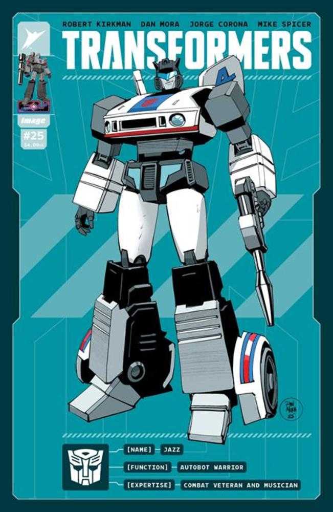 Transformers (2023) #25 Cover E Dan Mora & Andres Juarez 1:50 Variant
