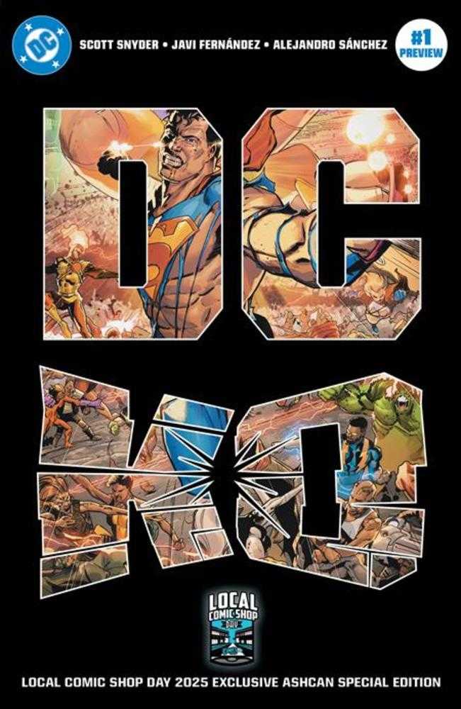 DC K.O. (2025) Ashcan #1 2025 LCSD Exclusive Cover B Javi Fernandez Foil Variant