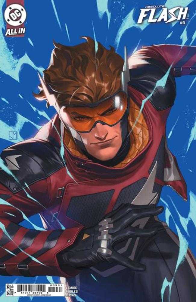 Absolute Flash #9 Cover C Jorge Molina Card Stock Variant