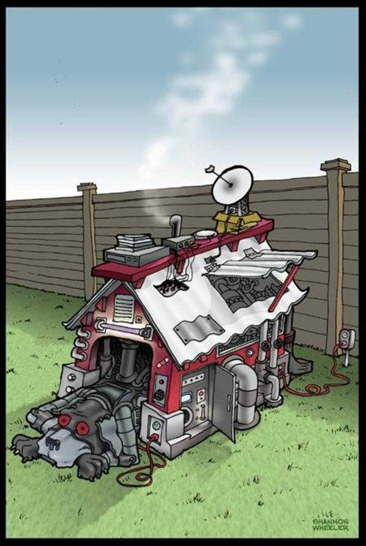 Death Dog (2025) #1 (of 2) Cover B Shannon Wheeler Unlock 1:3 Variant