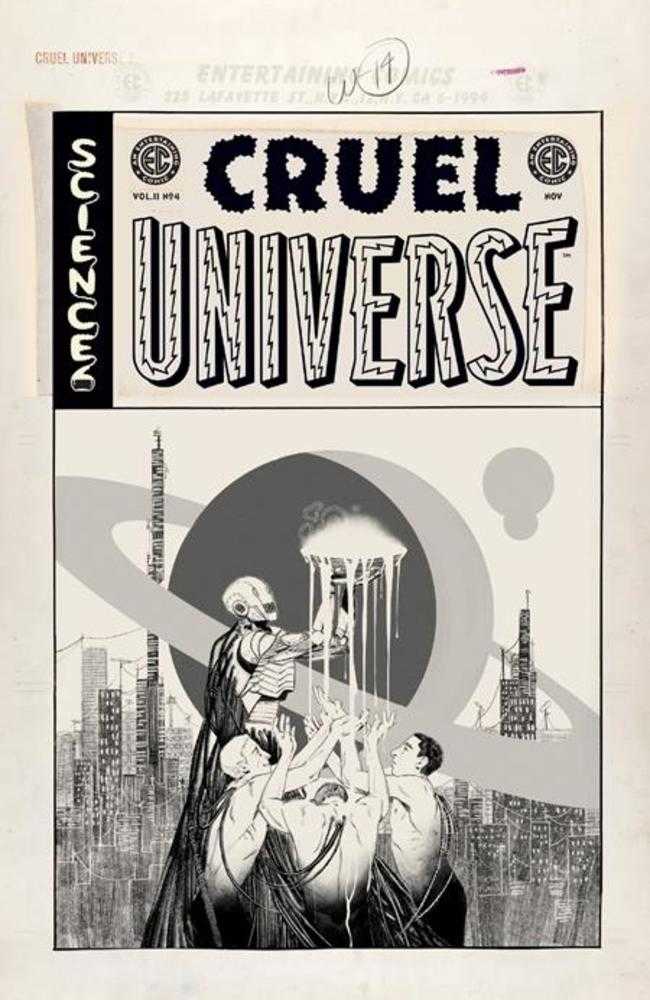 EC Cruel Universe 2 (2025) # 4 (of 12) Cover D Naomi Franq B&W 1:20 Artist Edition Variant