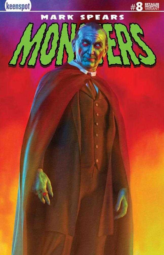 Mark Spears Monsters #8 Cover B Mark Spears Holofoil 1:250 Variant