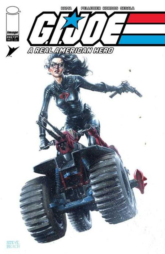 G.I. Joe A Real American Hero #323 Cover C Steve Beach Gears Of Joe 1:10 Variant