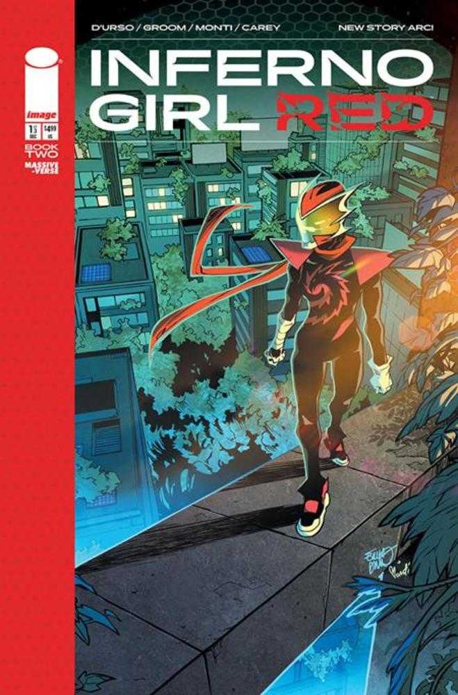 Inferno Girl Red Book Two #1 (Of 3) Cover A Erica D Urso