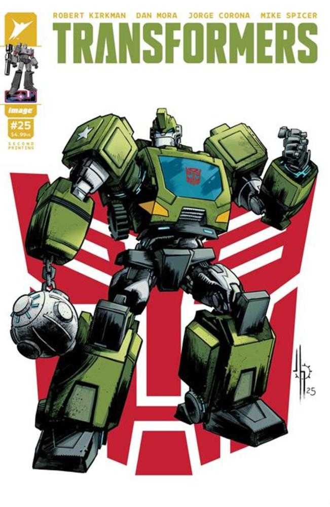 Transformers #25 (2nd Print) Cover B Jason Howard Variant