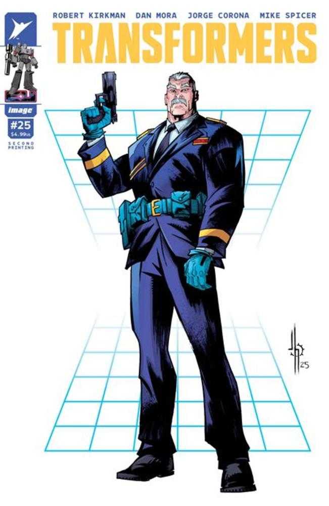 Transformers #25 (2nd Print) Cover D Jason Howard Variant