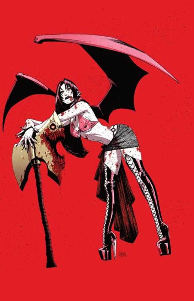 Barbaric The Long Death #2 (Of 3) Cover E Corin Howell Lilith Crossover Black Bag Variant