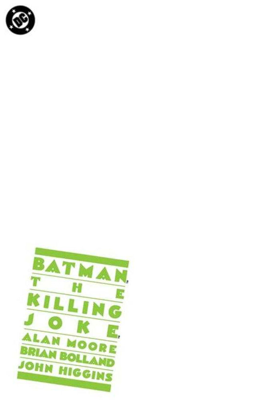 Batman The Killing Joke #1 Facsimile Edition Cover C Blank Card Stock Variant