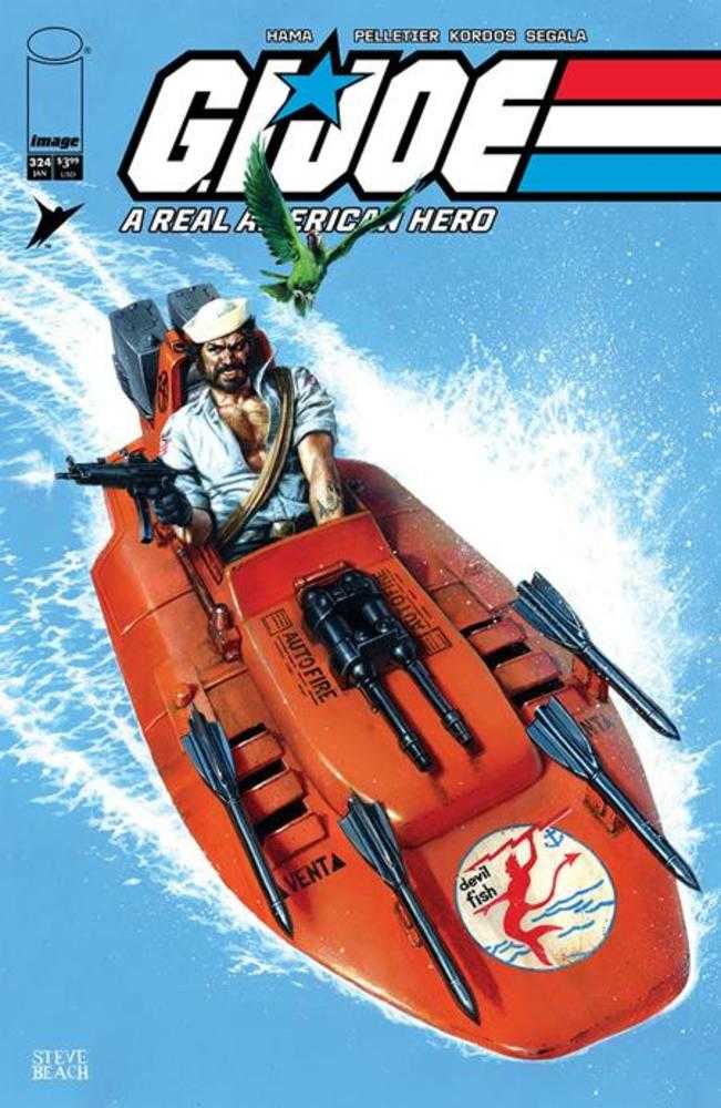 G.I. Joe A Real American Hero #324 Cover C Steve Beach 1:10 Variant