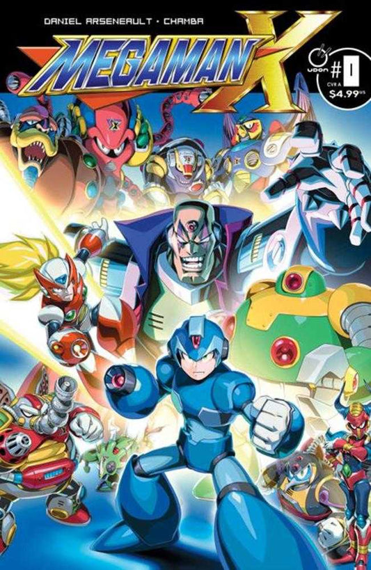 Mega Man X #0 (Of 5) Cover A Jeffrey Cruz