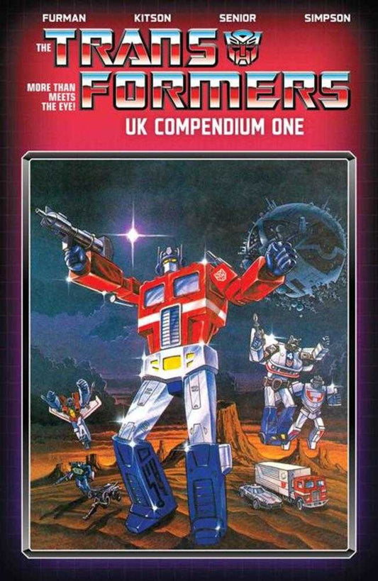 Transformers UK Compendium Book 01 TPB Direct Market Exclusive John Higgins Cover