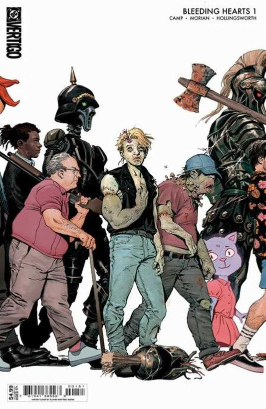 Bleeding Hearts #1 Cover E Alvaro Martinez Bueno Connecting Card Stock Variant (Mature)