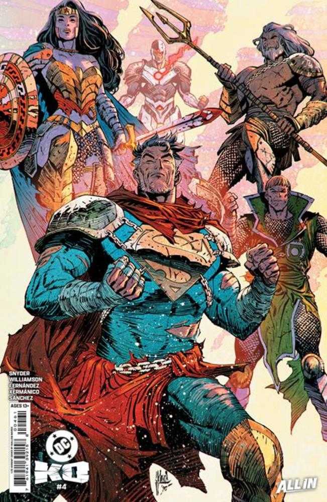 DC K.O. #4 (Of 5) Cover K Guillem March 1:25 Variant