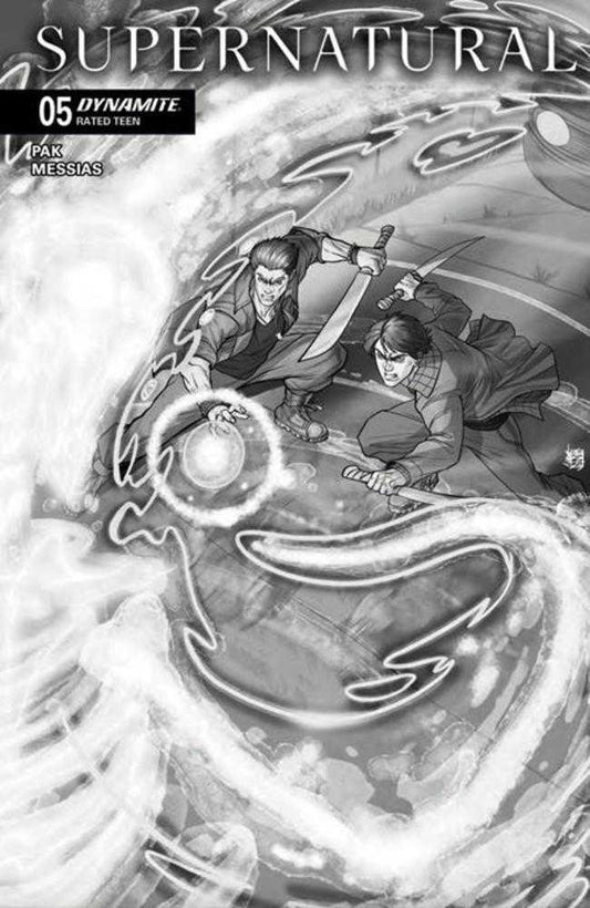 Supernatural #5 Cover F Alfredo Cardona Line Art 1:10 Variant