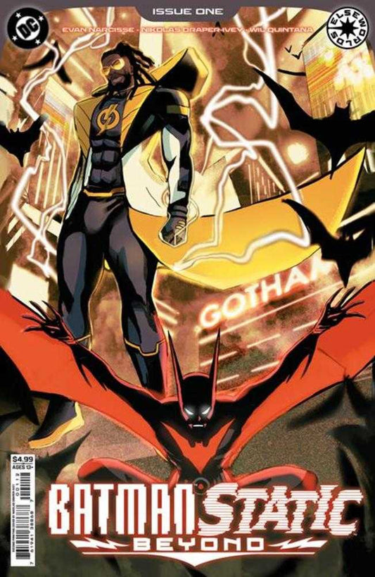 Batman Static Beyond #1 (Of 6) (2nd Print) Cover A Nikolas Draper Ivey