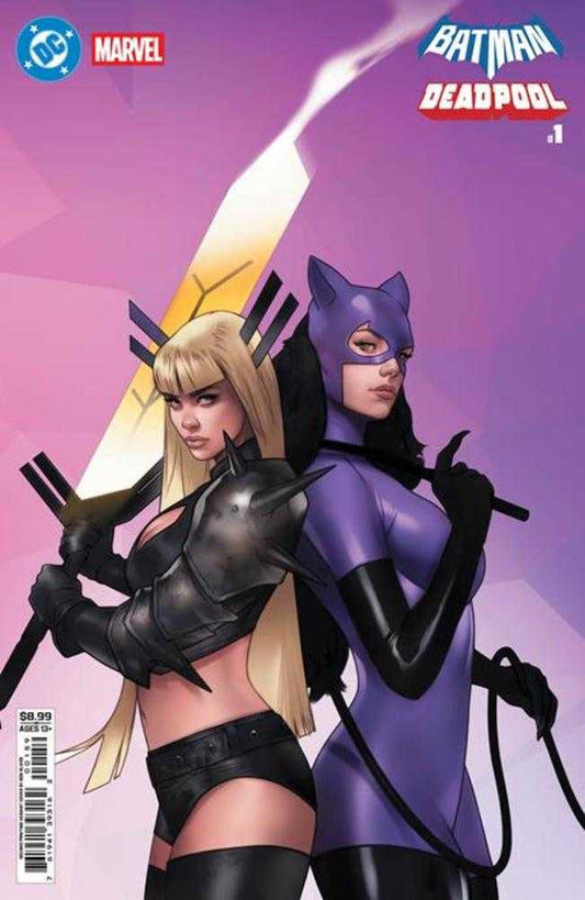 DC Marvel Batman Deadpool #1 (2nd Print) Cover C Ben Oliver Card Stock Variant