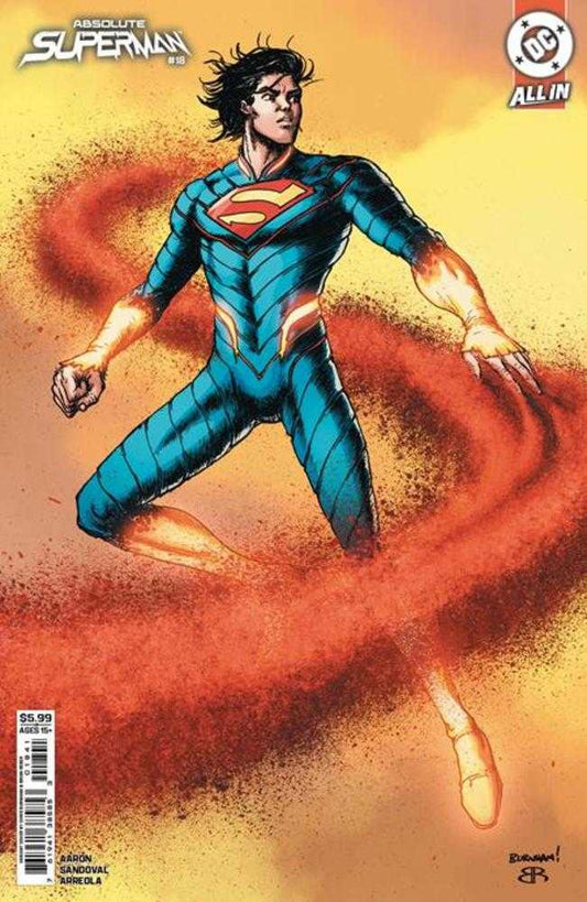 Absolute Superman #18 Cover D Chris Burnham Card Stock Variant