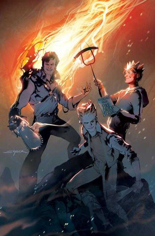 Archie X Army Of Darkness #3 Cover F Stuart Sayger 1:10 Virgin Variant