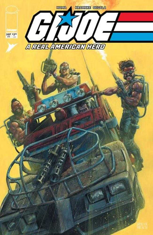 G.I. Joe A Real American Hero #327 Cover C Steve Beach Gears Of Joe 1:10 Variant