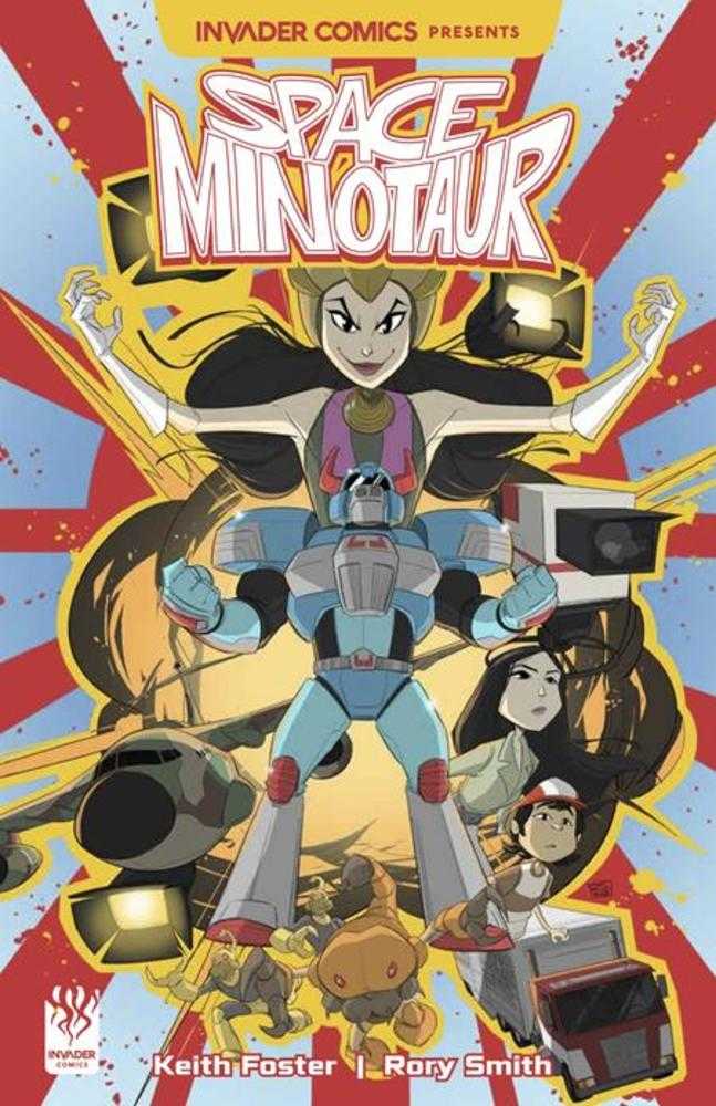 Invader Comics Presents Space Minotaur #1 (One Shot) Cover C Rory Smith 1:5 Variant