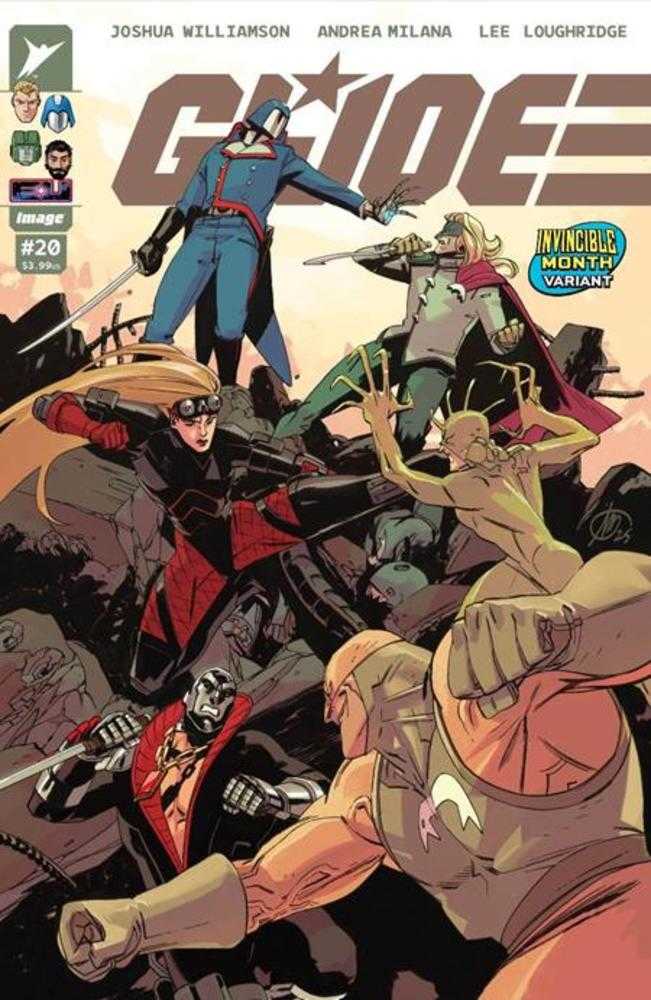 G.I. Joe #20 Cover F Tom Reilly Invincible Team Up Variant