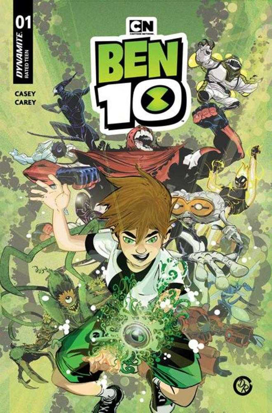 Ben 10 #1 Cover O Signed Edition By Man Of Action Team 1:50 Variant