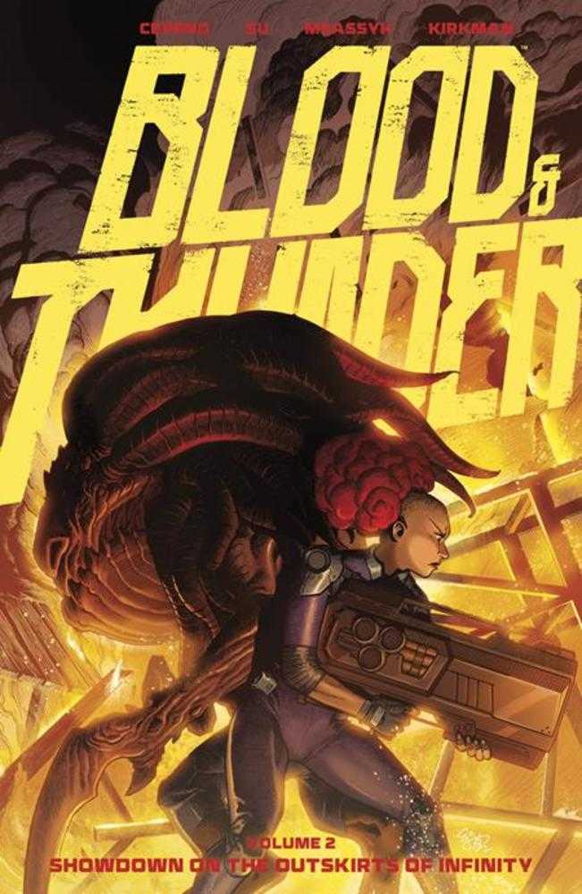 Blood & Thunder Vol 02: Showdown On The Outskirts TPB Ej Su & Msassyk Cover (Mature)