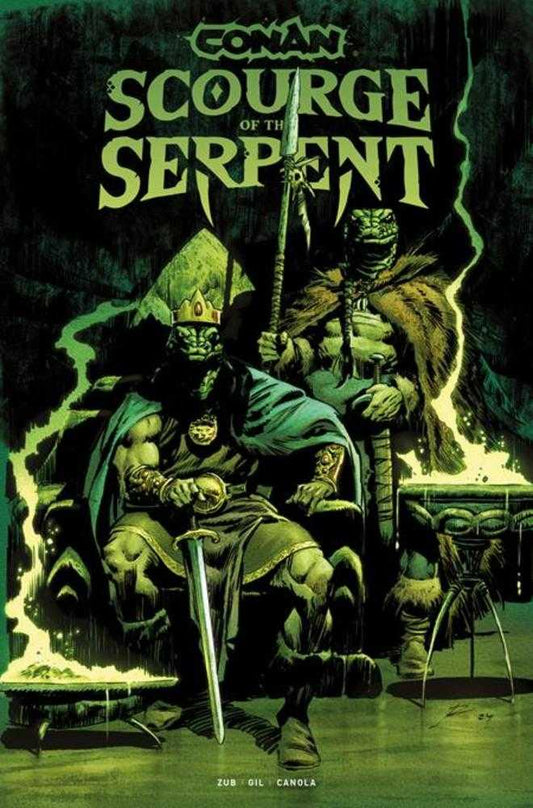 Conan The Barbarian: Scourge Of The Serpent Vol 01 TPB Direct Market Edition Roberto De La Torre Glow In The Dark Cover (Mature)