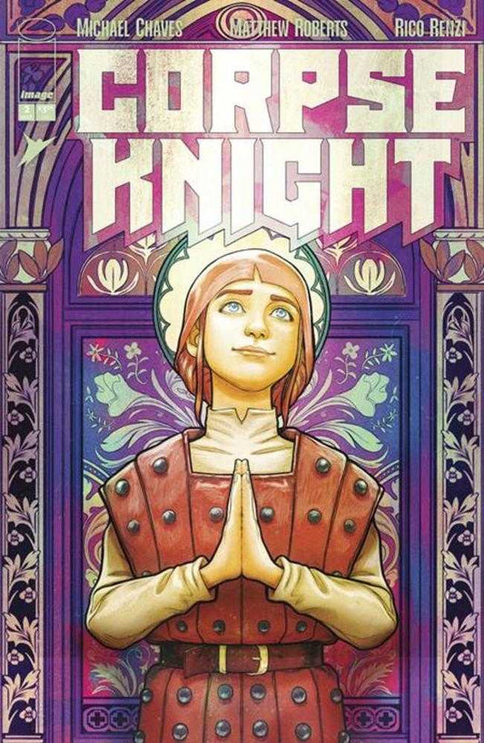 Corpse Knight #2 (Of 6) Cover D Nimit Malavia Stained Glass 1:25 Variant (Mature)