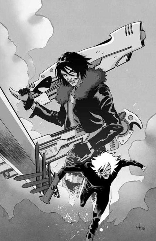 Lost Fantasy #10 Cover C Luca Casalanguida Black & White 1:15 Variant