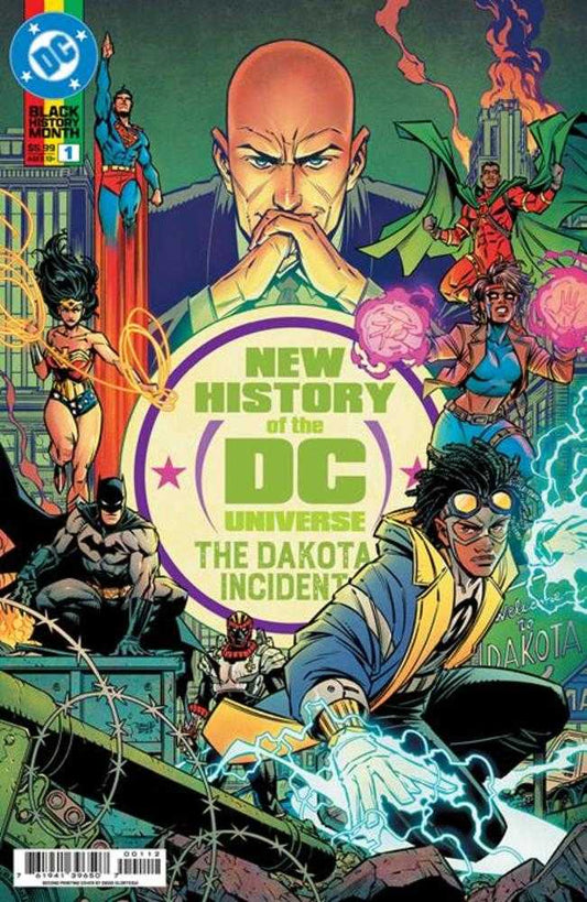 New History Of The DC Universe The Dakota Incident #1 (One Shot) (2nd Print) Cover A Diego Olortegui