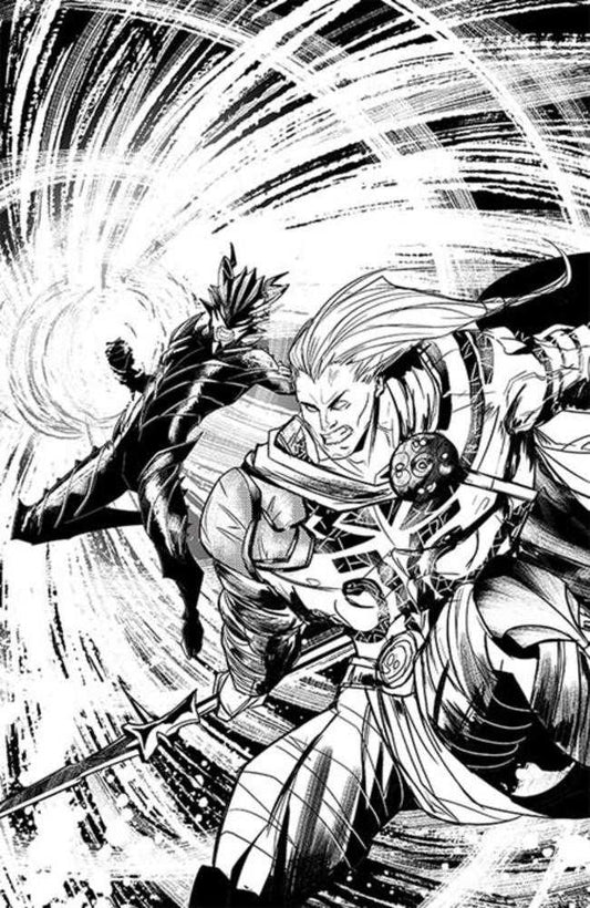 Fireborn #3 Cover C Patrick Mulholland Black & White 1:15 Variant