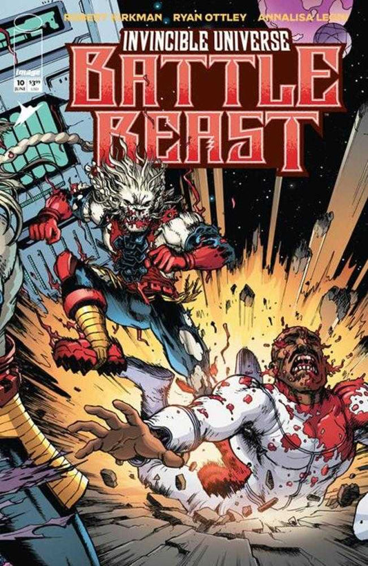 Invincible Universe Battle Beast #10 Cover C Chris Burnham & Brian Reber Connecting 1:10 Variant