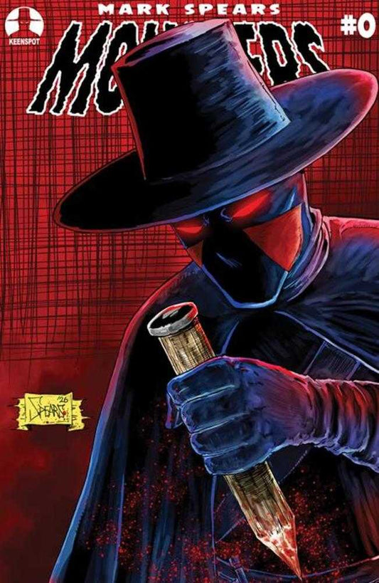 Mark Spears Monsters #0 Deluxe Edition (One Shot) Cover F Mark Spears Holofoil Slay It Sketch 1:50 Variant