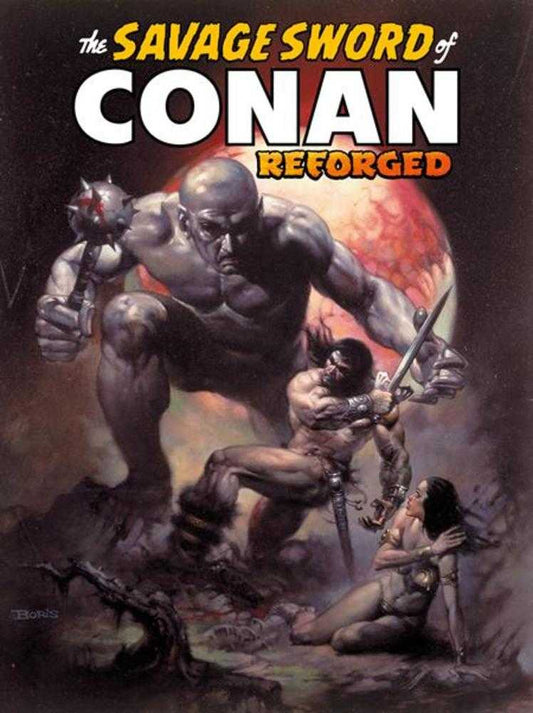 Savage Sword Of Conan Reforged Vol 01 TPB Direct Market Edition Boris Valejo Cover (Mature)