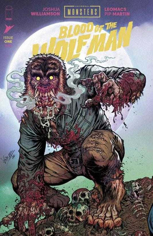 Universal Monsters Blood Of The Wolf Man #1 (Of 4) Cover C Maria Wolf & Mike Spicer Connecting 1:10 Variant