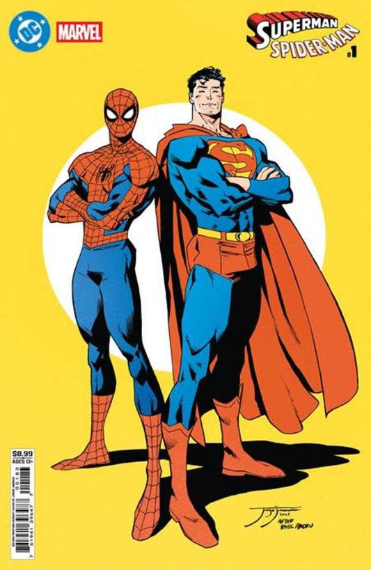 DC Marvel Superman Spider-Man #1 (2nd Print) Cover B Jorge Jimenez Card Stock Variant