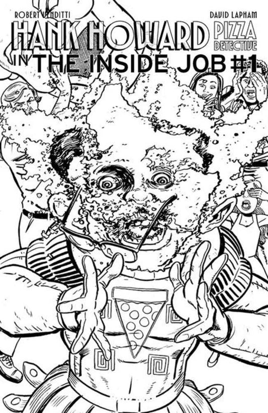 Hank Howard, Pizza Detective The Inside Job #1 (One Shot) Cover B David Lapham Cronenberg Homage Variant