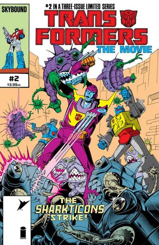 Transformers The Movie 40th Anniversary Edition #2 (Of 3) Cover B Don Perlin & Ian Akin & Brian Garvey Variant