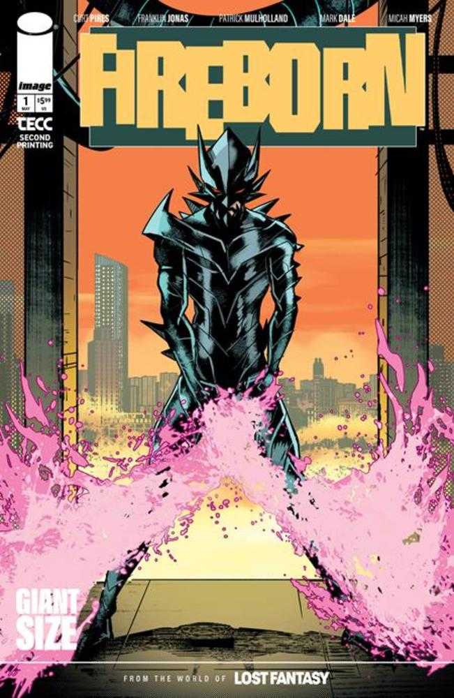 Fireborn #1 (2nd Print) Cover B Patrick Mullholand Foil Absolute Batman Homage Variant