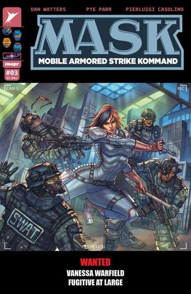 Mask #3 Cover D 1 in 25 Alan Quah Variant